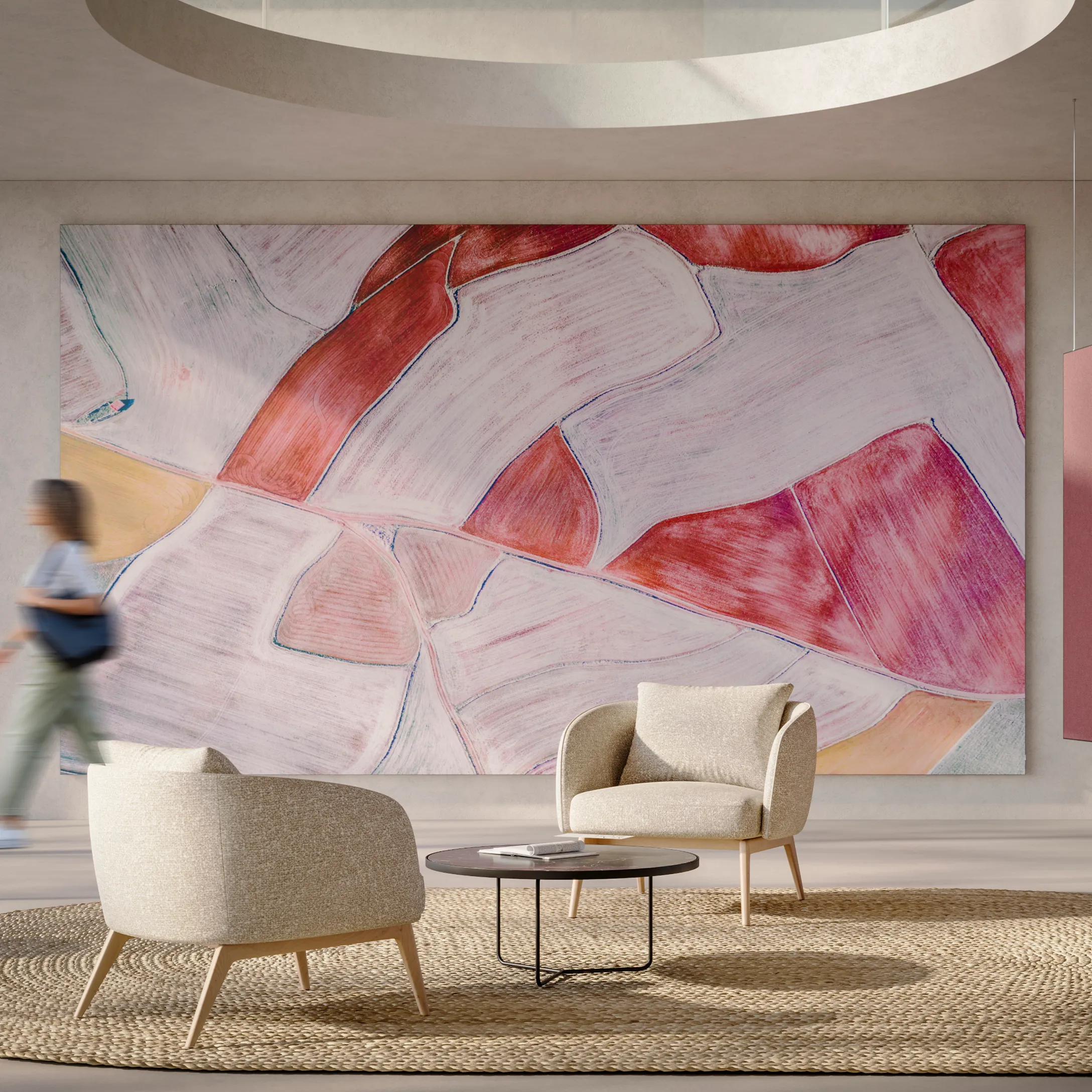 Rockfon Canva® Wall panel | Acoustic Wall Art Panels