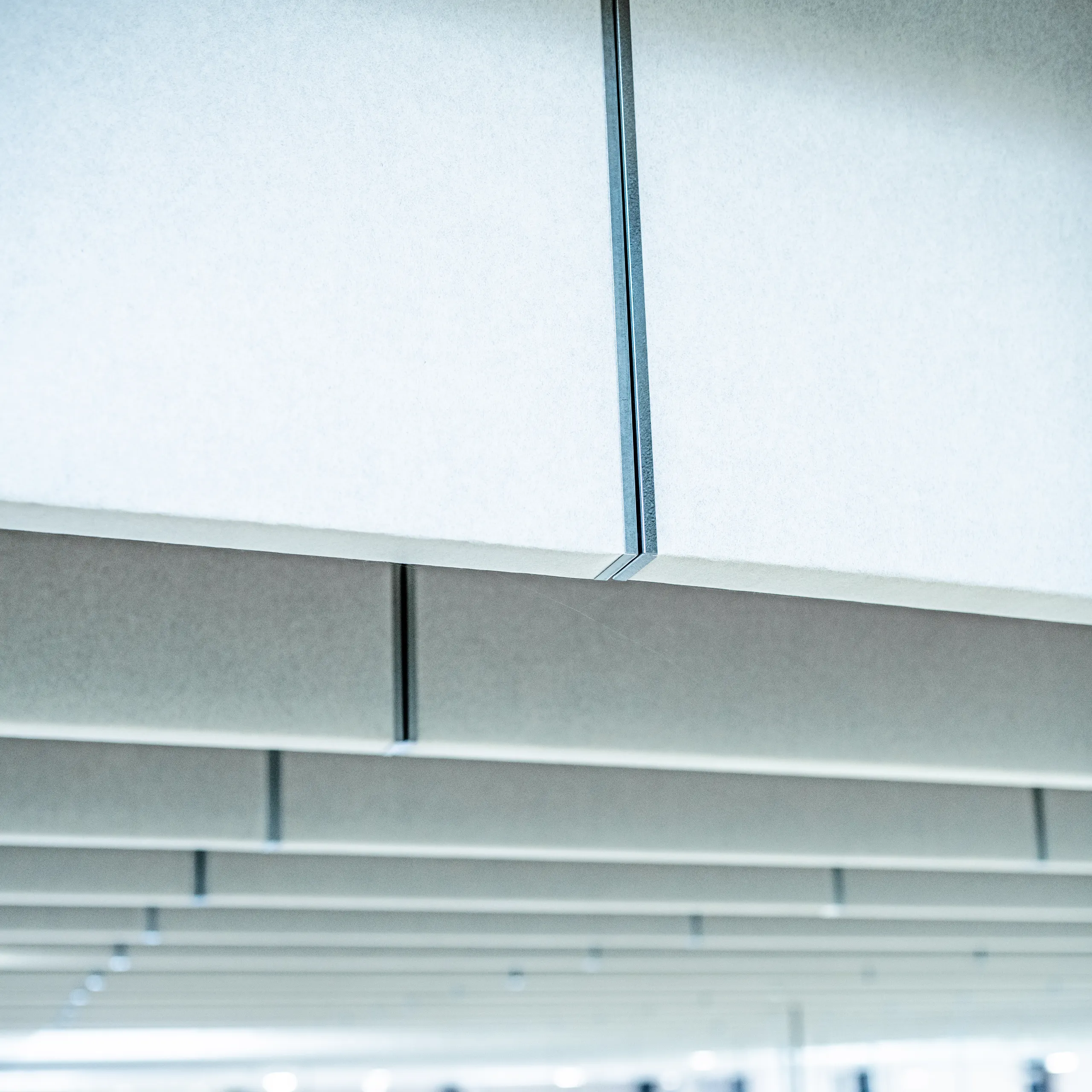 Rockfon® Industrial Baffle | White Acoustic Ceiling Baffles