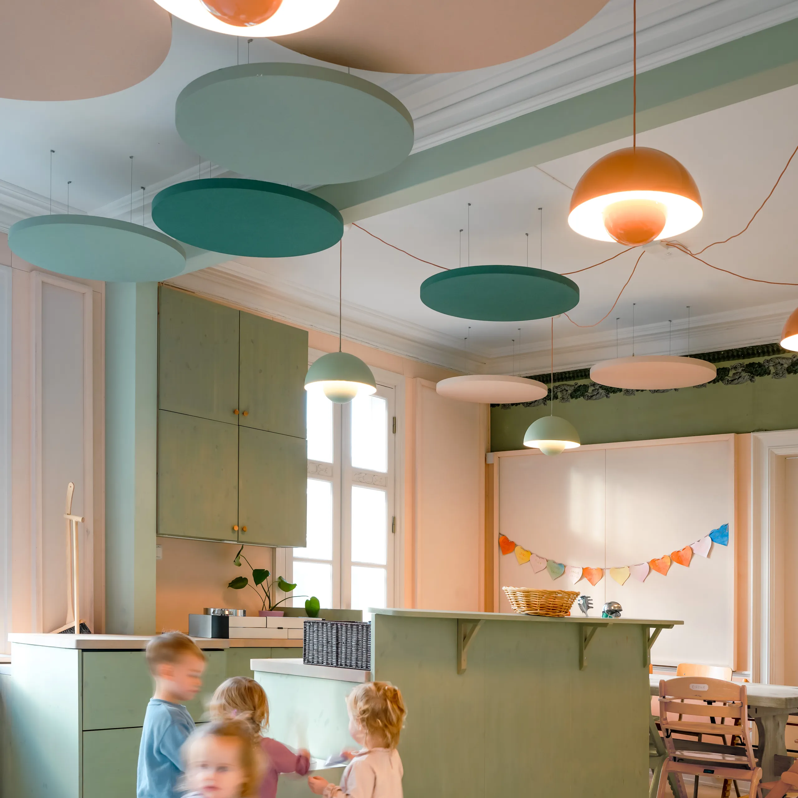 Rockfon® Eclipse Colour | Coloured Floating Ceiling Panels