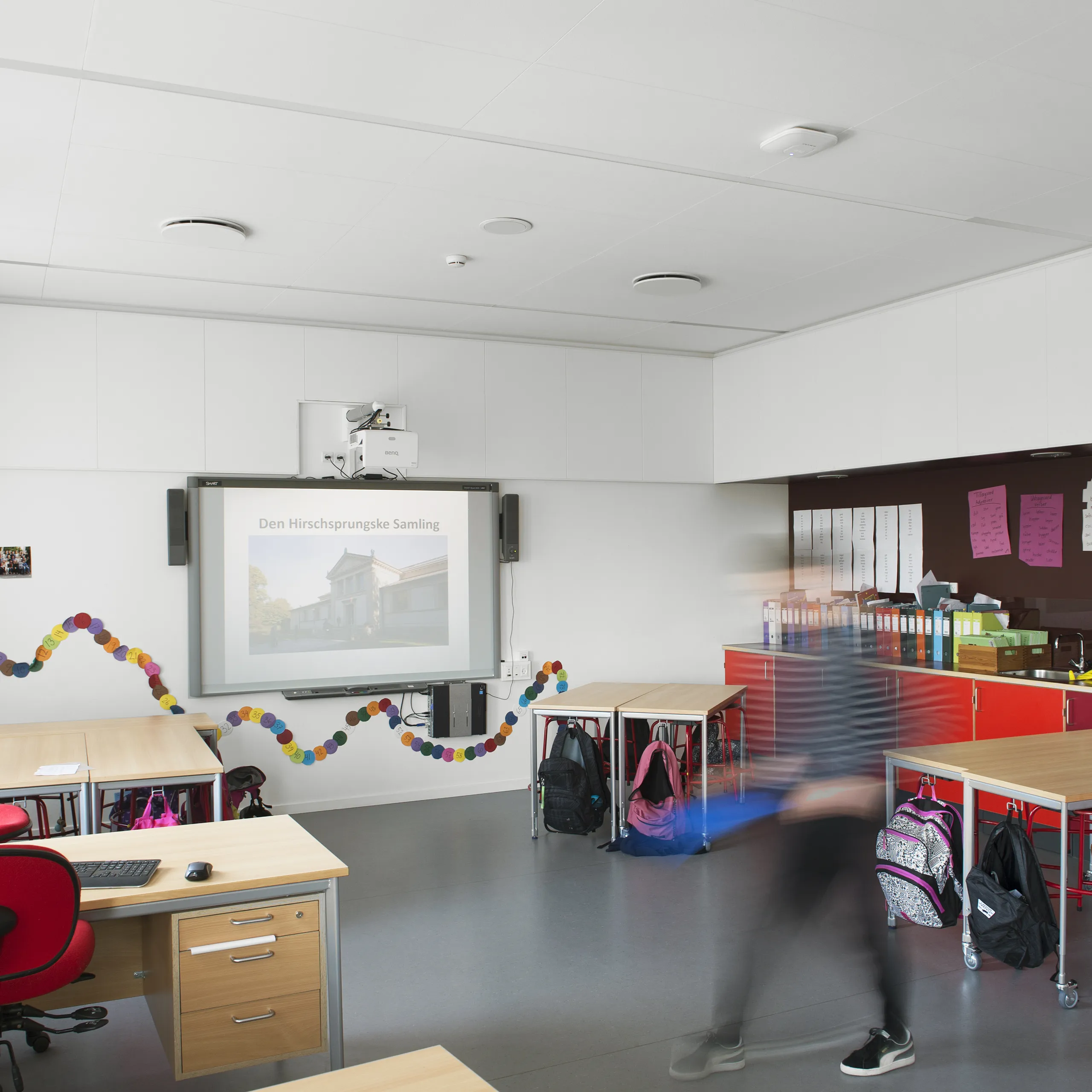 Rockfon Sonar® Activity | Low Frequency Acoustic Ceiling Tiles