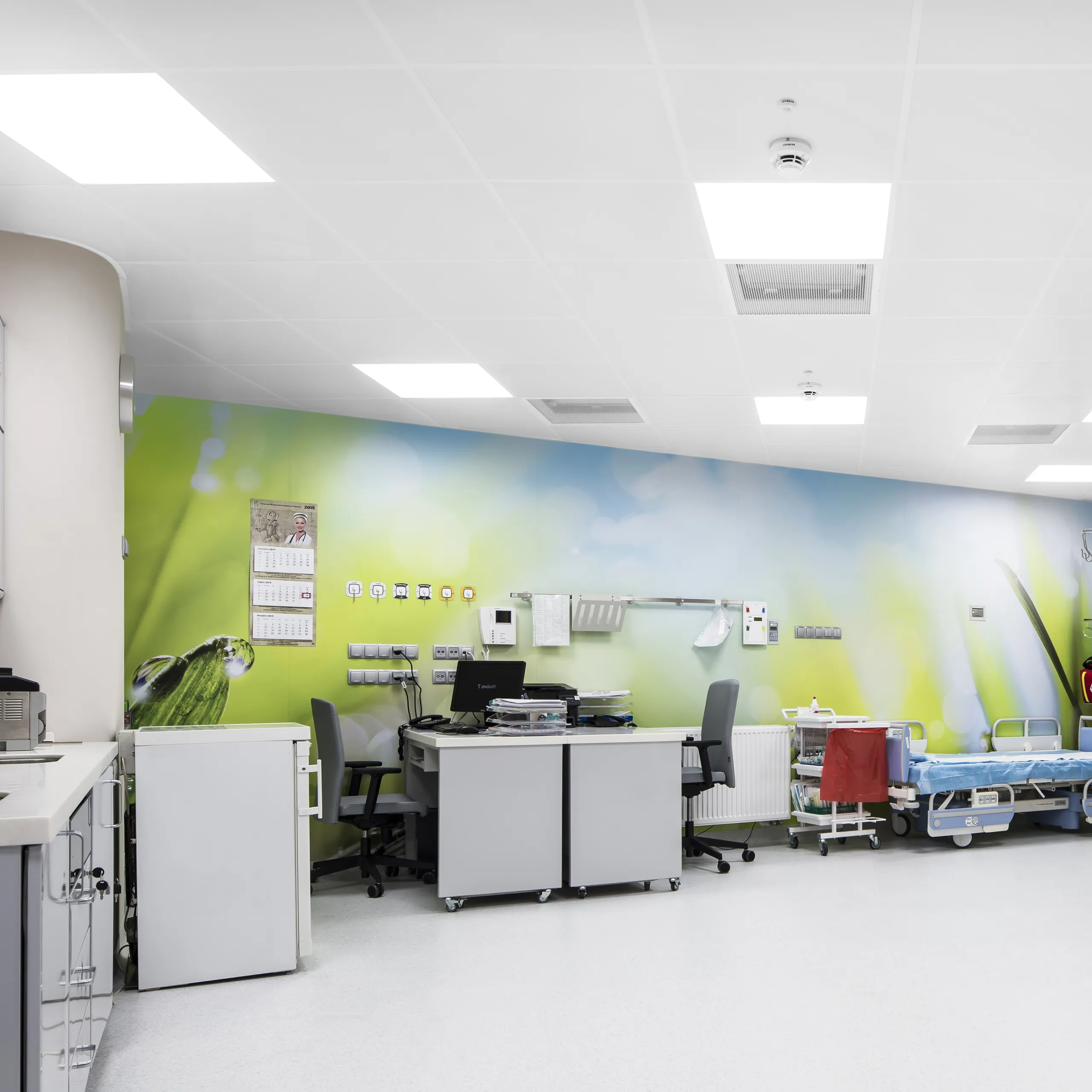 Rockfon MediCare® Block | Airtight Cleanroom Ceiling Tiles