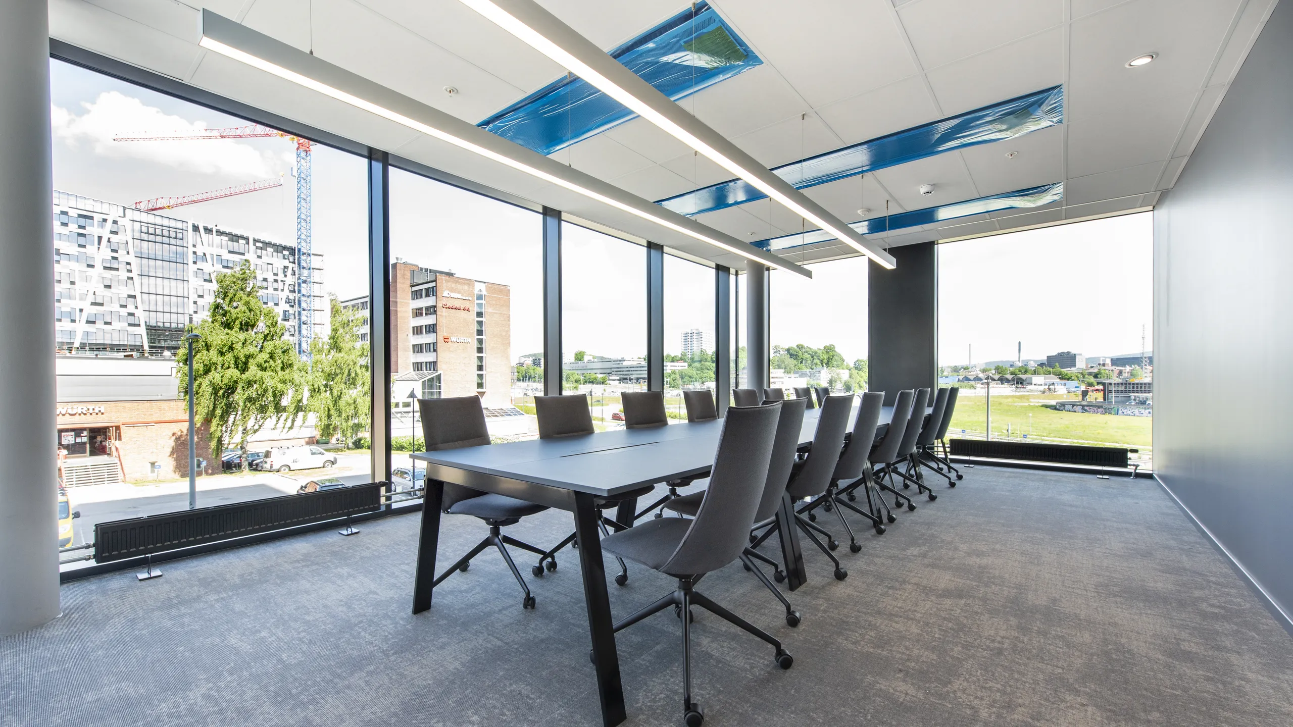 Office building Parallel, Oslo. WELL building standard.