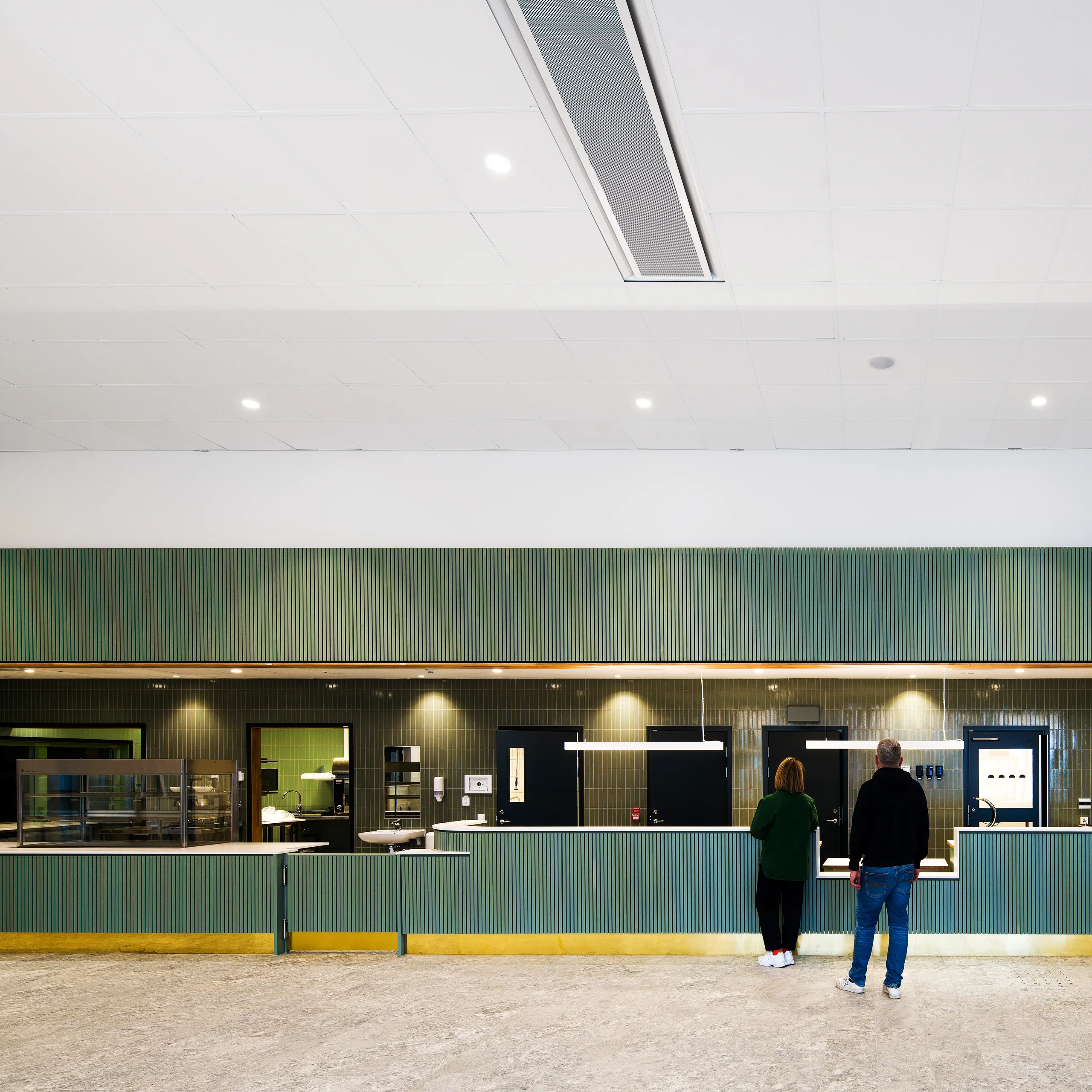 Rockfon® Koral | Textured White Acoustic Ceiling Tiles