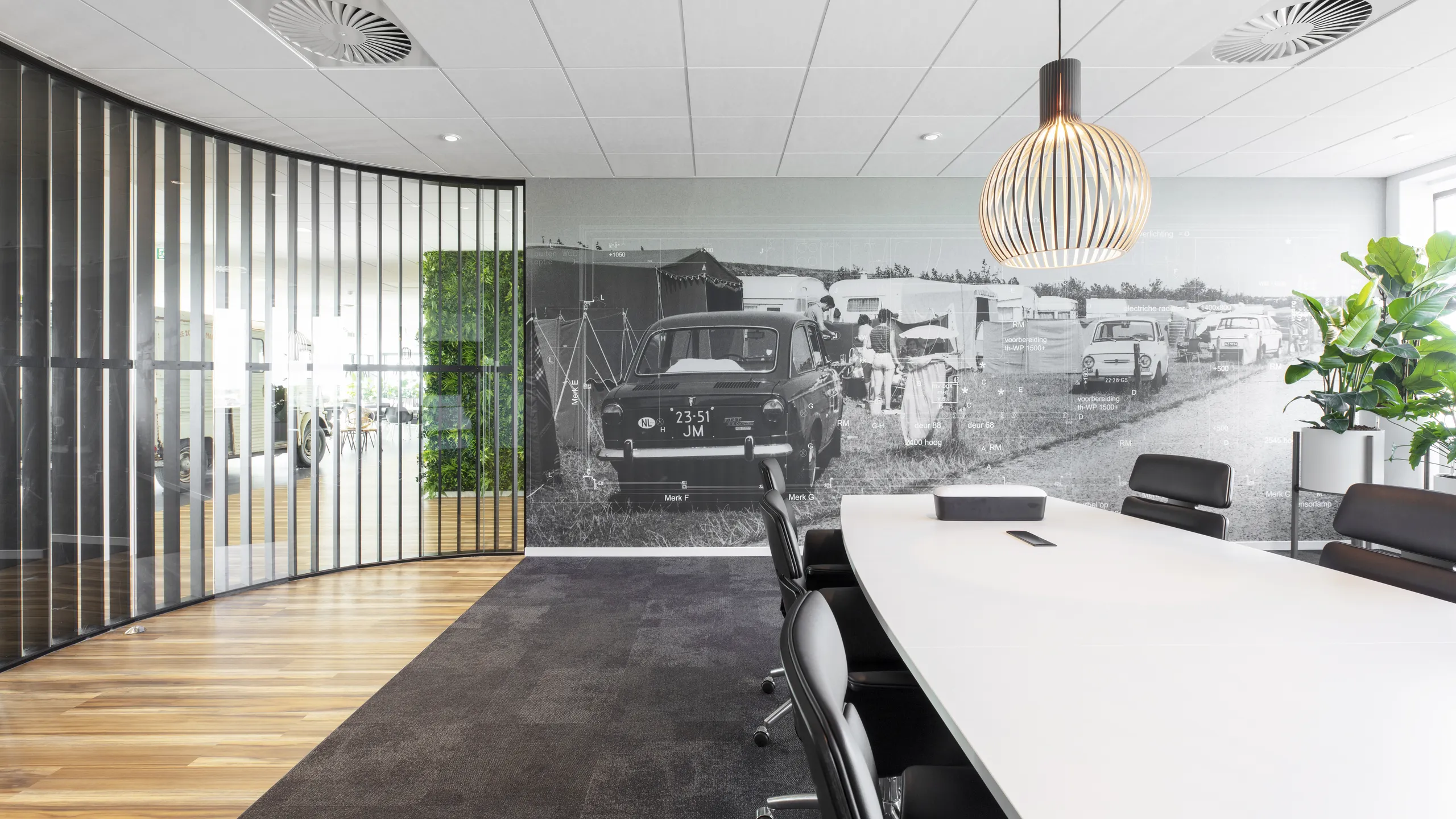 NL, Kantoor Roompot Vakanties, Goes, RoosRos Goes, Office, Rockfon Krios, Edge-E15, 600x600, White, Chicago Metallic Matt White 11, Mattwhite