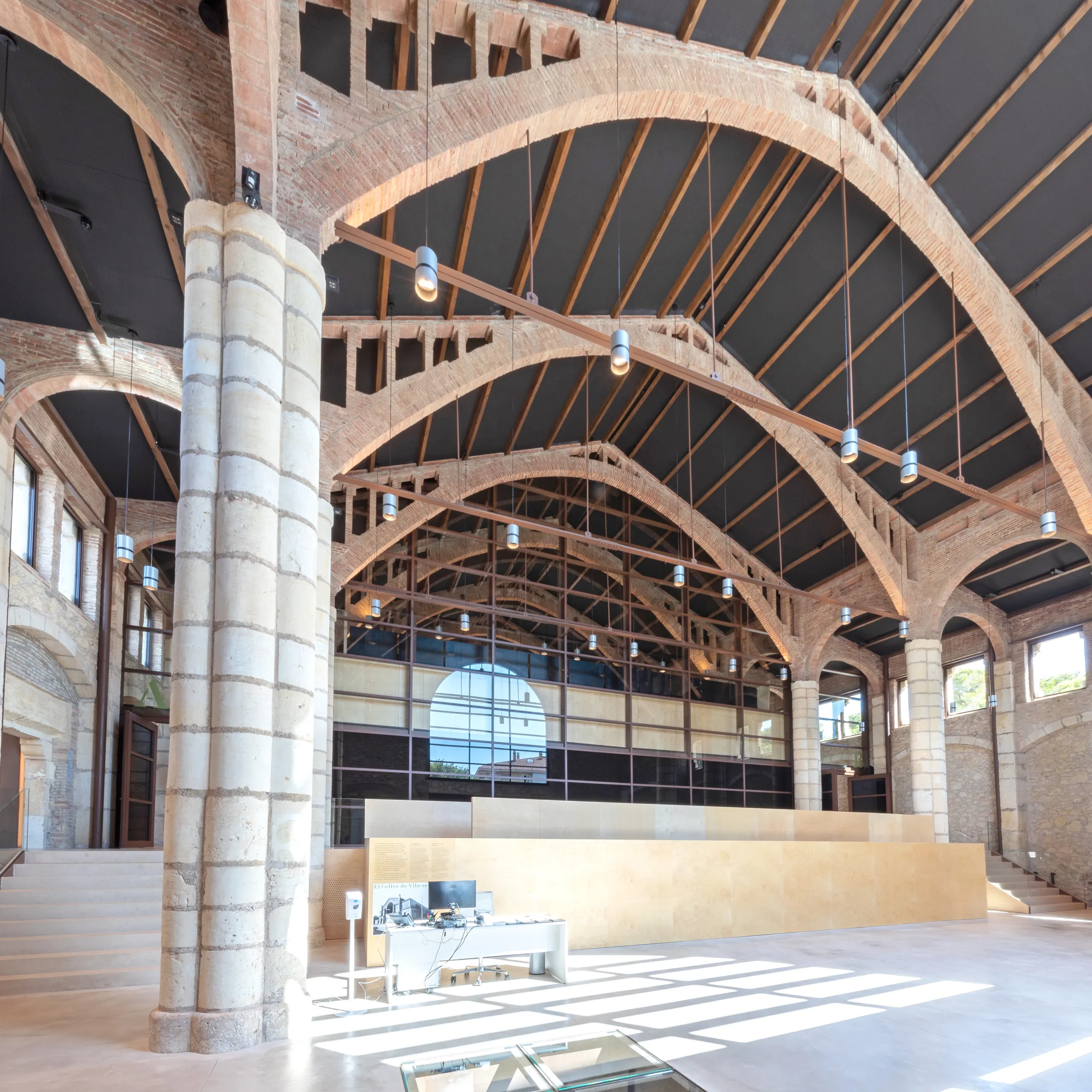 Celler de Vila-seca, Spain Cultural Ceiling Design|Case Studies