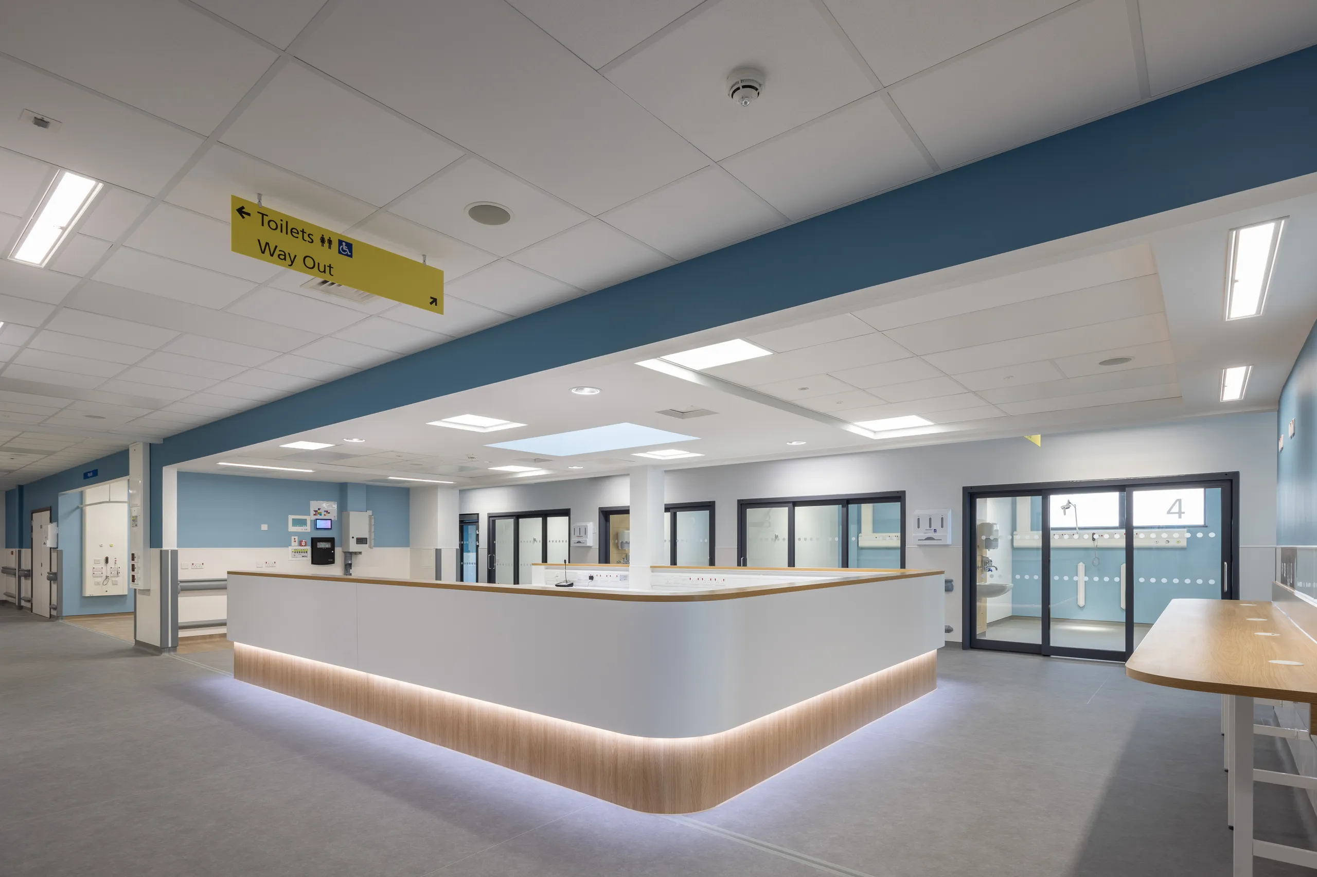 Acoustic Solutions for Nurses Stations | Rockfon