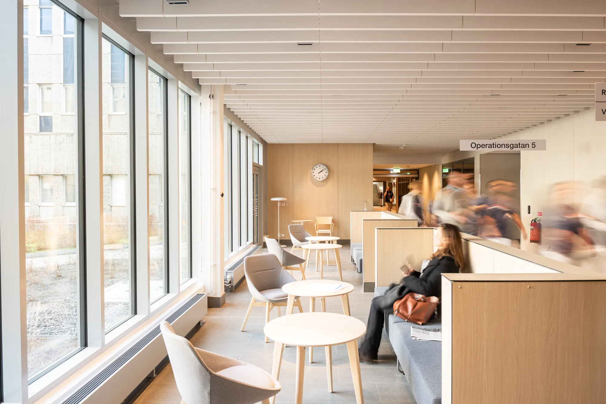 Karolinska hospital, sweden with biophilic healthcare design