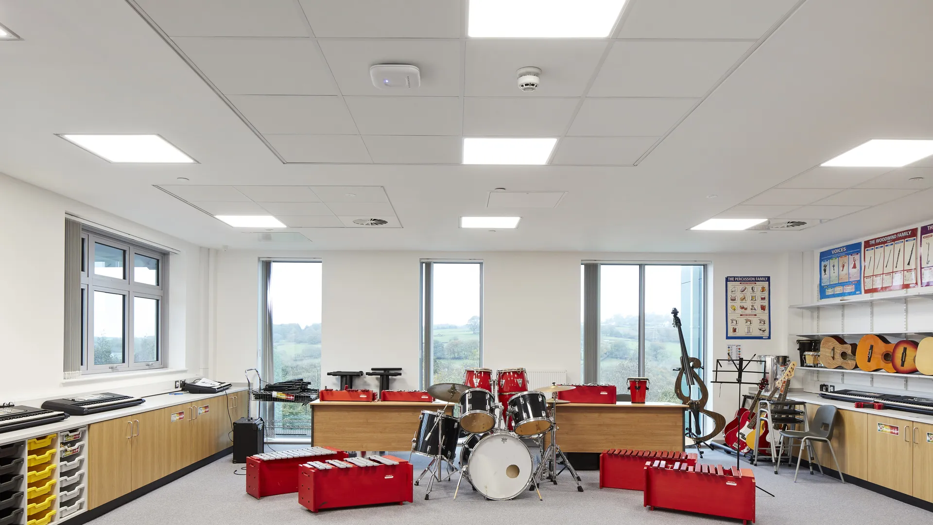 Rockfon Blanka® | Ultra-White Ultra-Matte Acoustic Ceiling Tiles